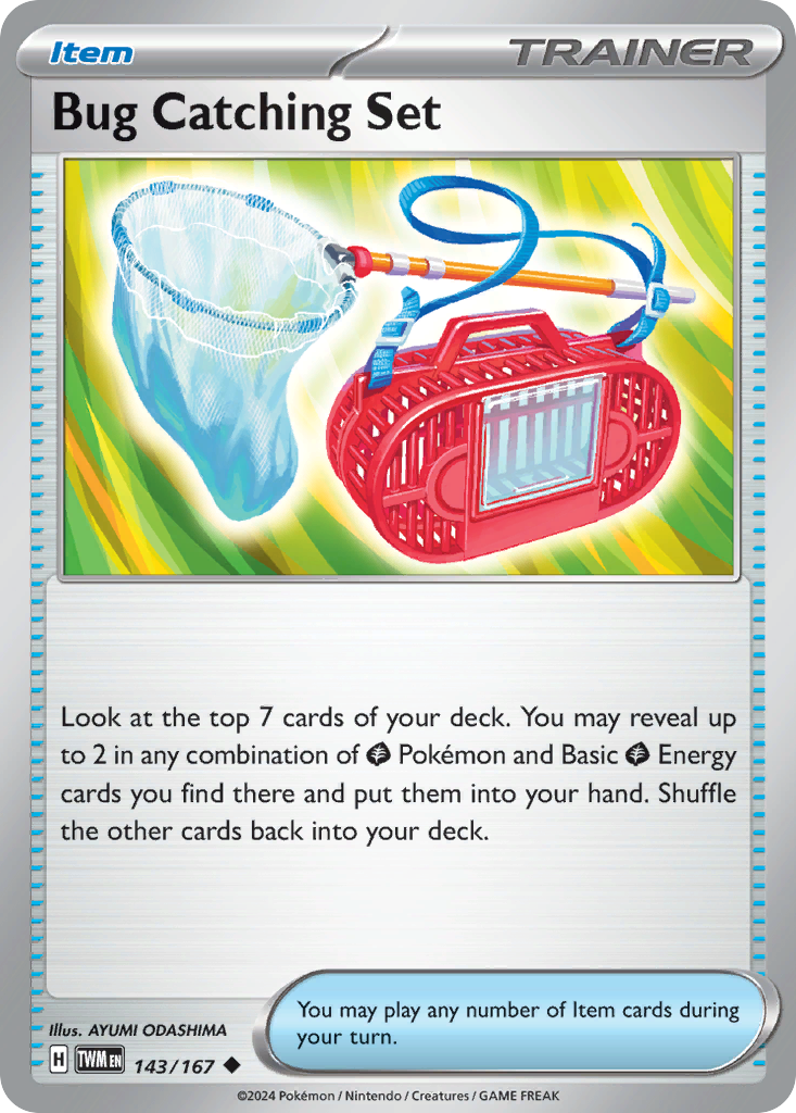 Bug Catching Set — illustrated card