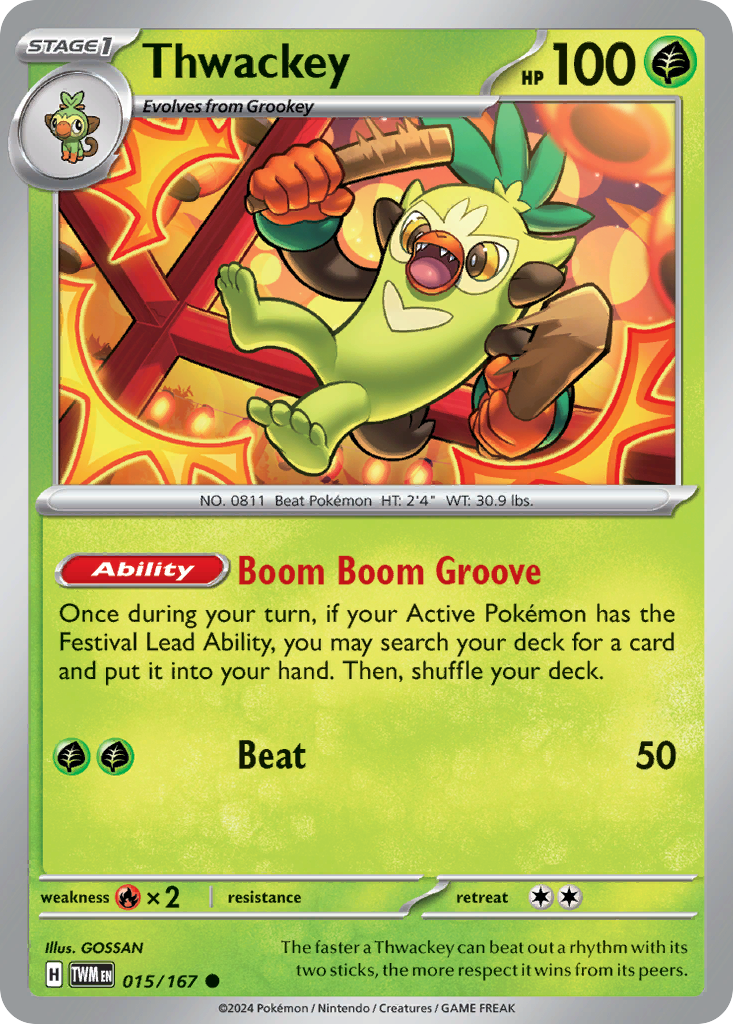 Thwackey — illustrated card