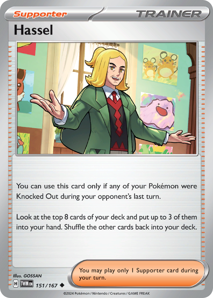 Hassel — illustrated card