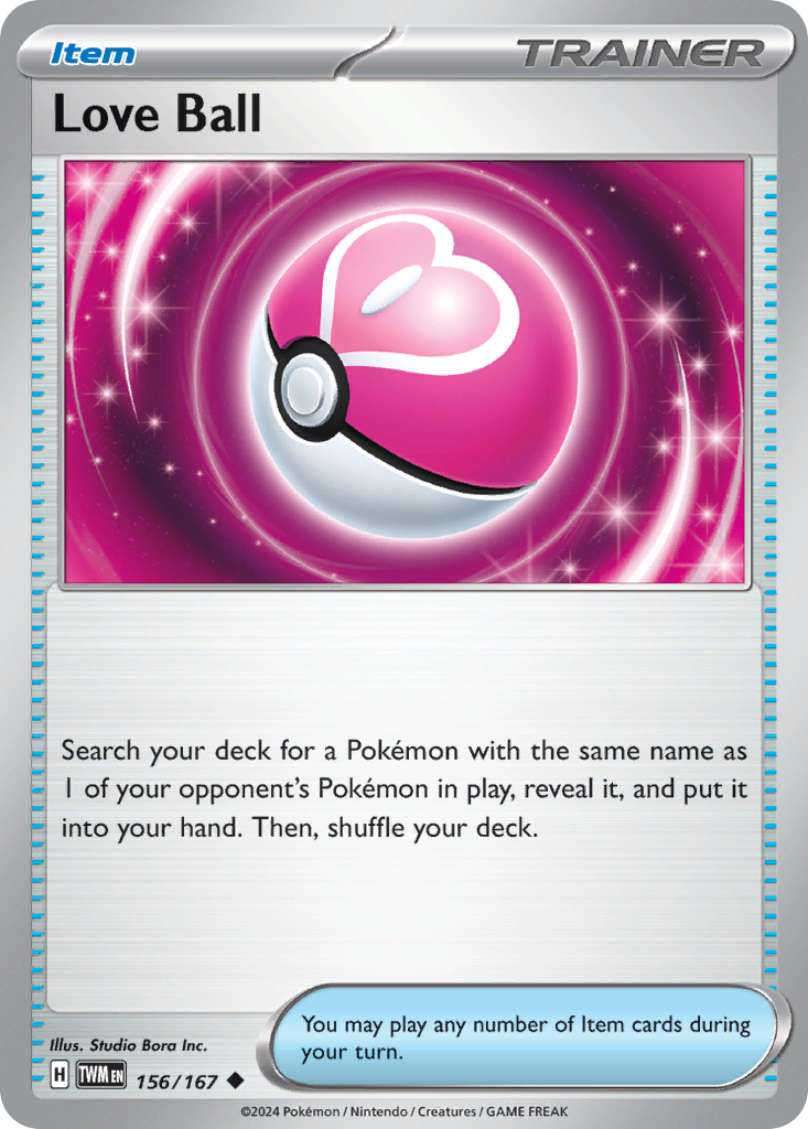 Love Ball — illustrated card