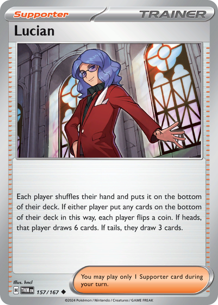 Lucian — illustrated card