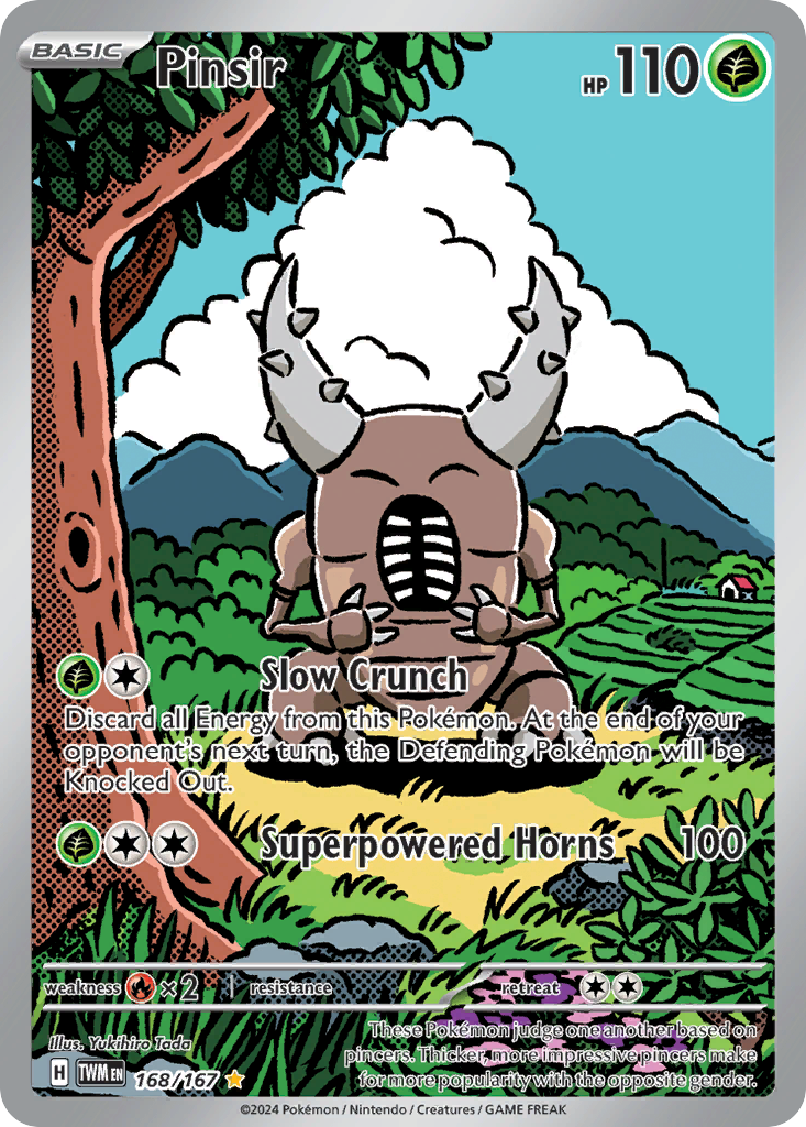 Pinsir — illustrated card