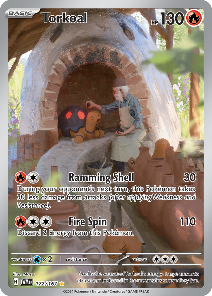 Torkoal — illustrated card