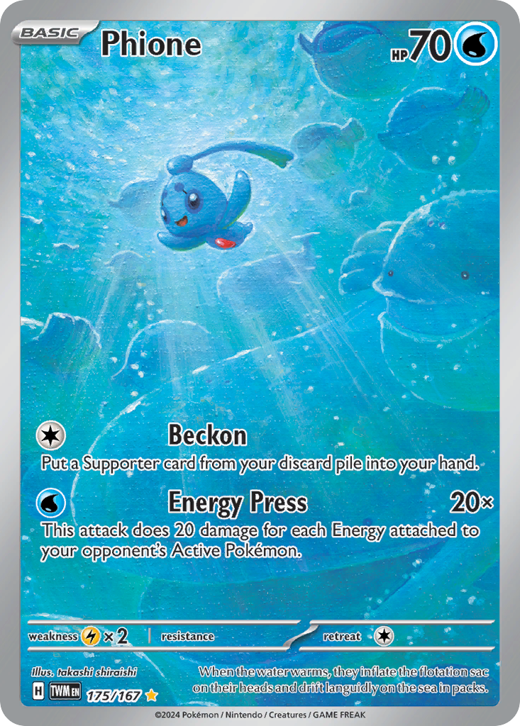 Phione — illustrated card