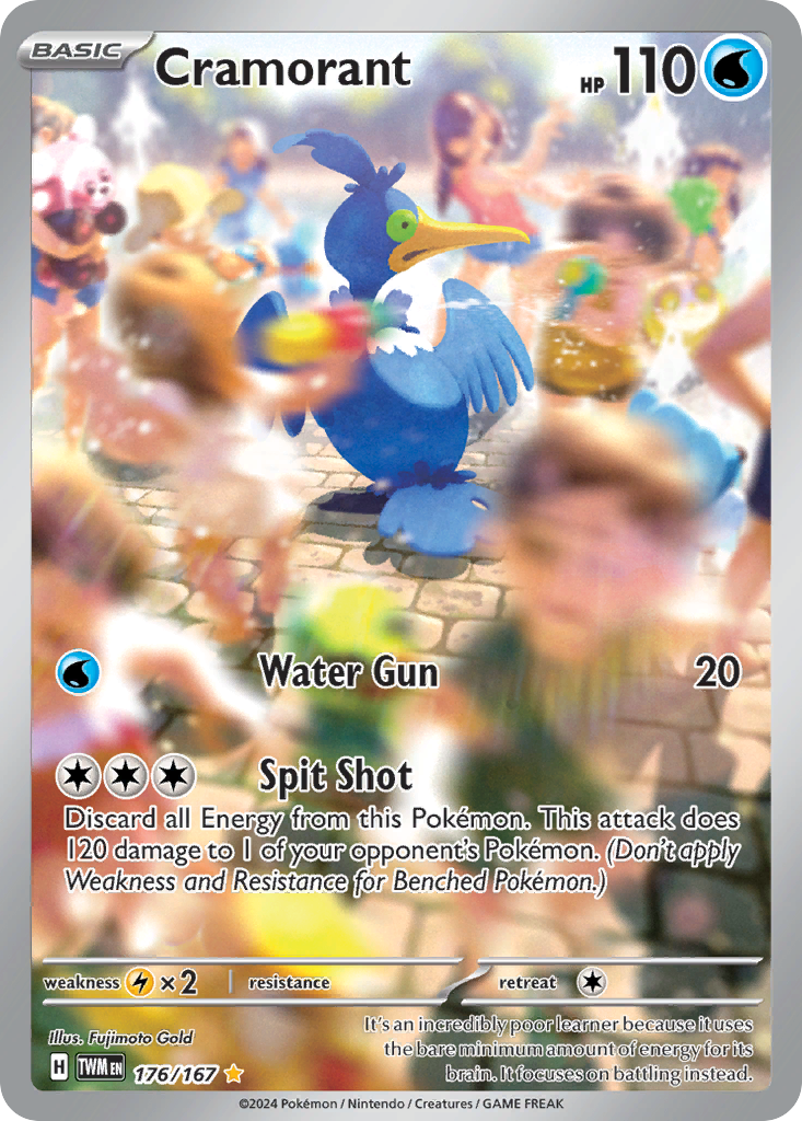 Cramorant — illustrated card