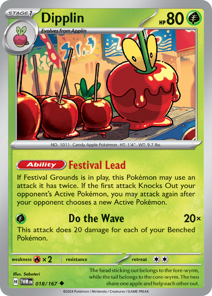 Dipplin — illustrated card