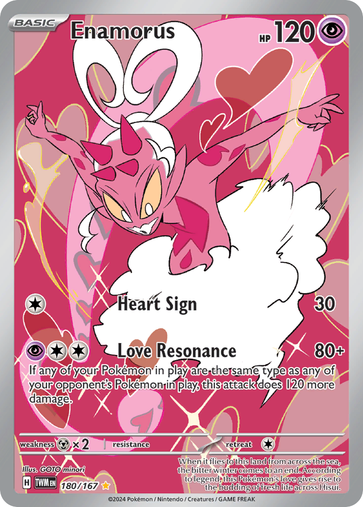 Enamorus — illustrated card