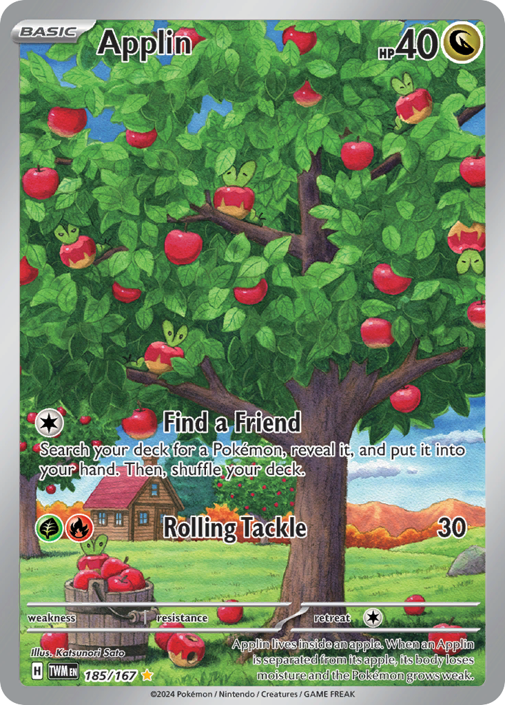 Applin — illustrated card