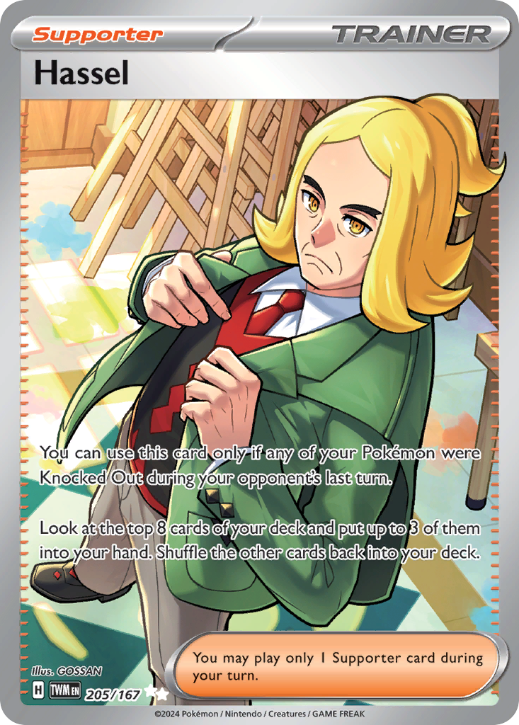 Hassel — illustrated card