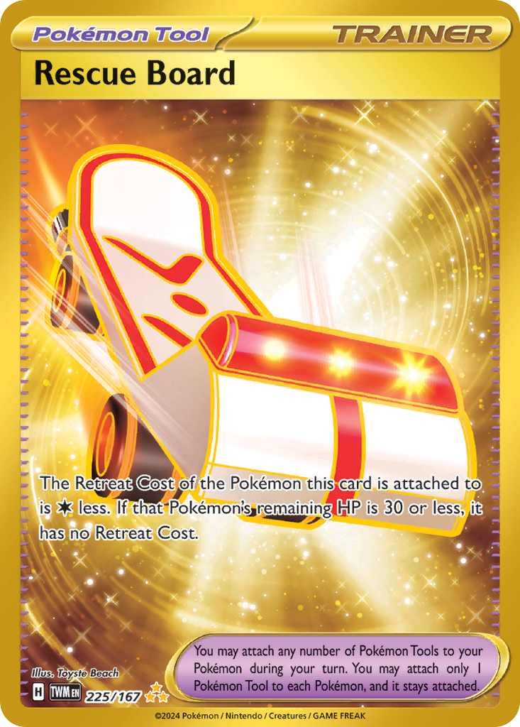 Rescue Board — illustrated card