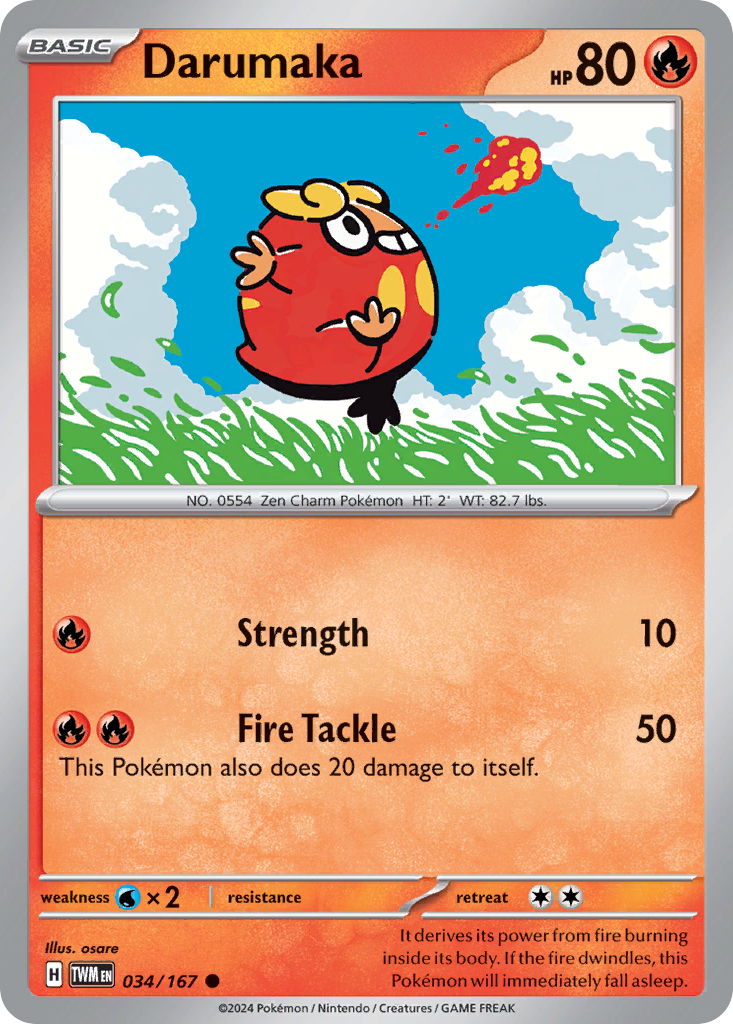 Darumaka — illustrated card