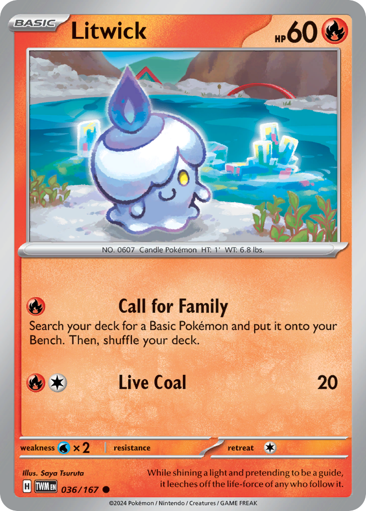Litwick — illustrated card