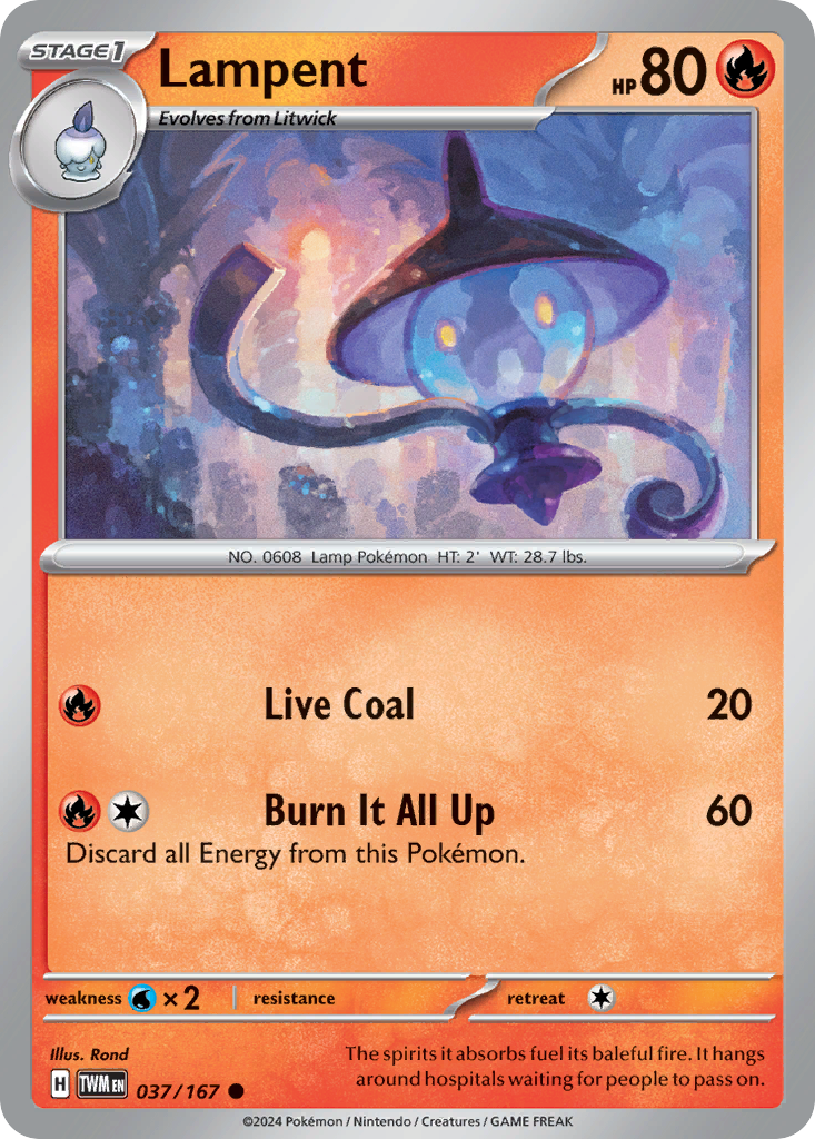 Lampent — illustrated card