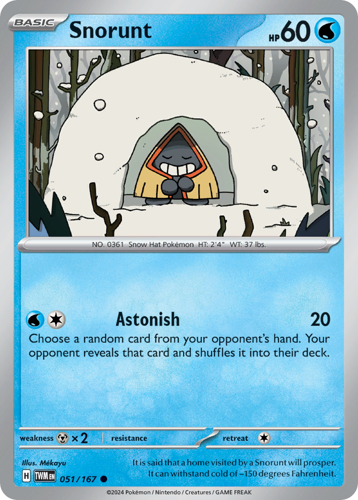 Snorunt — illustrated card
