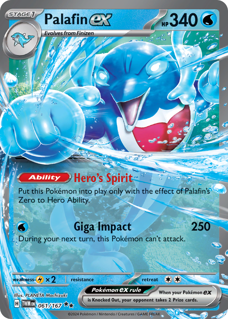 Palafin ex — illustrated card