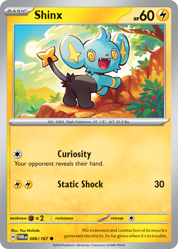 Shinx — illustrated card