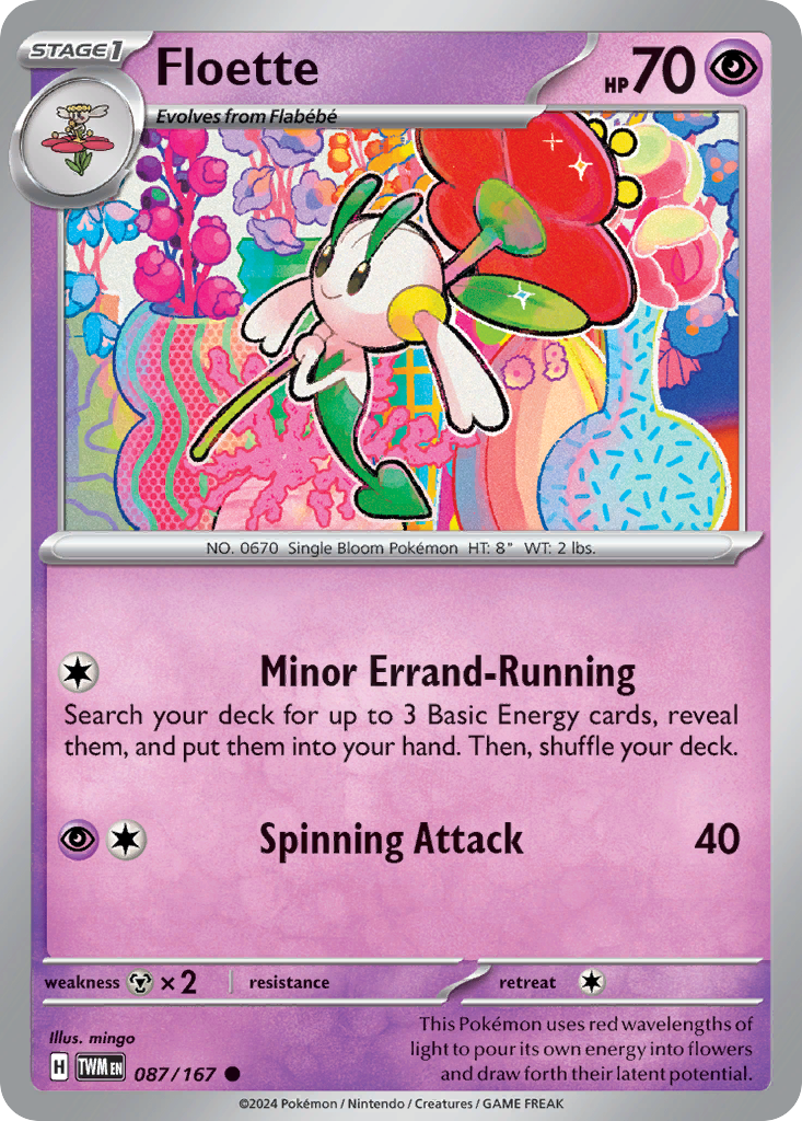 Floette — illustrated card