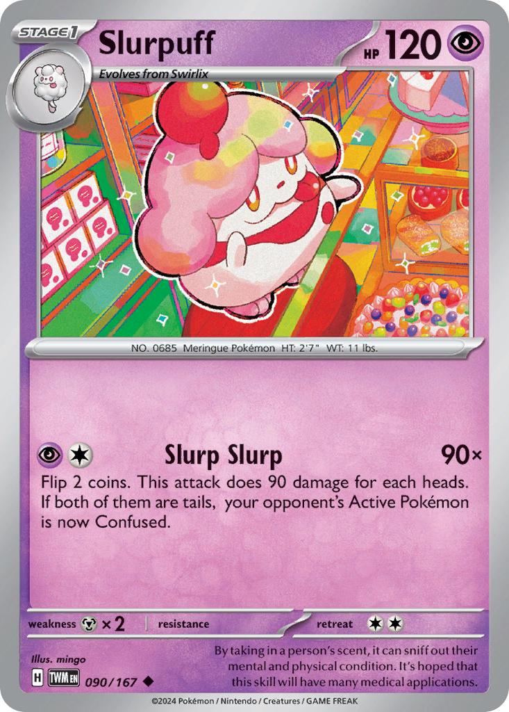Slurpuff — illustrated card