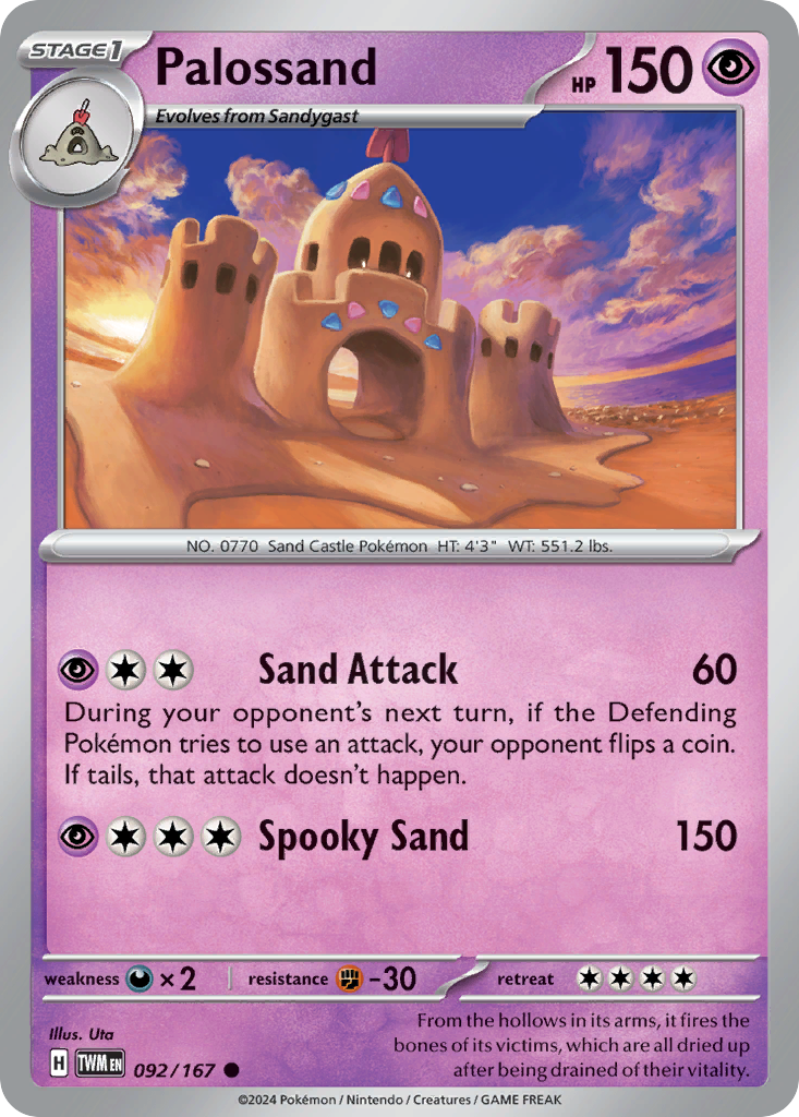 Palossand — illustrated card