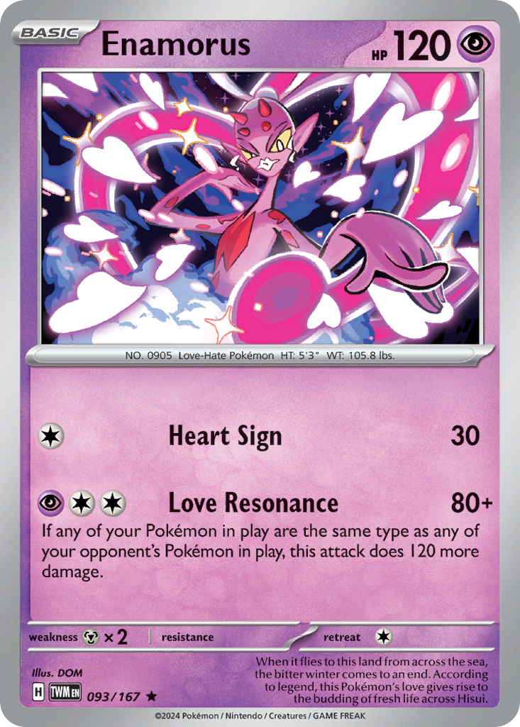 Enamorus — illustrated card