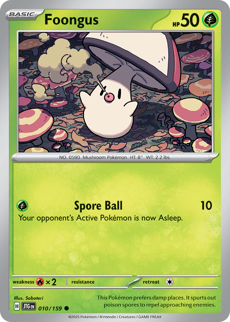 Foongus — illustrated card