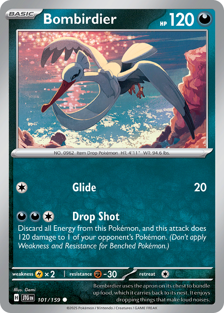 Bombirdier — illustrated card