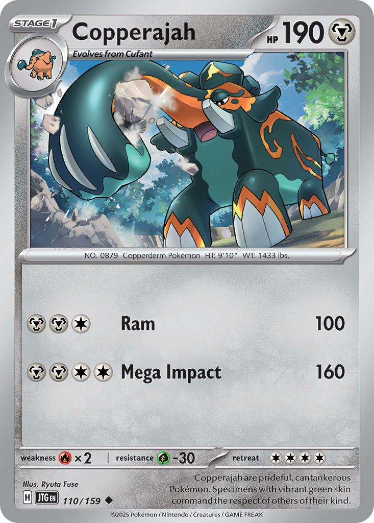 Copperajah — illustrated card