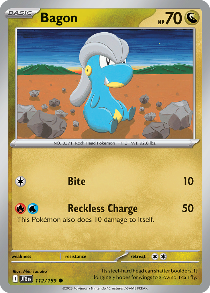 Bagon — illustrated card