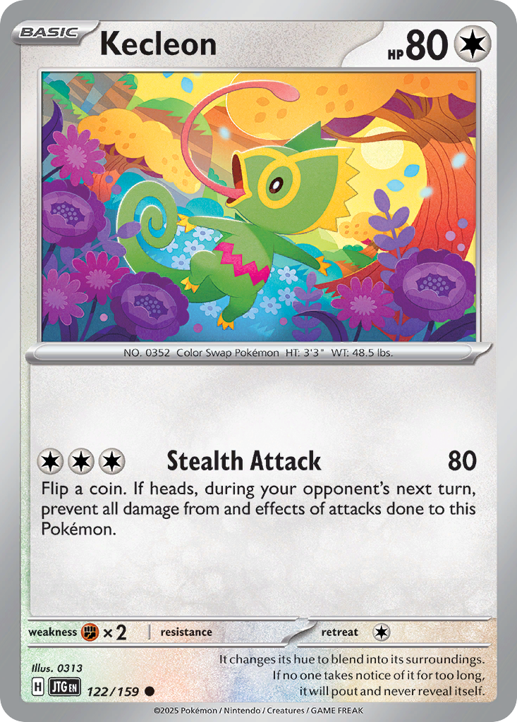 Kecleon — illustrated card