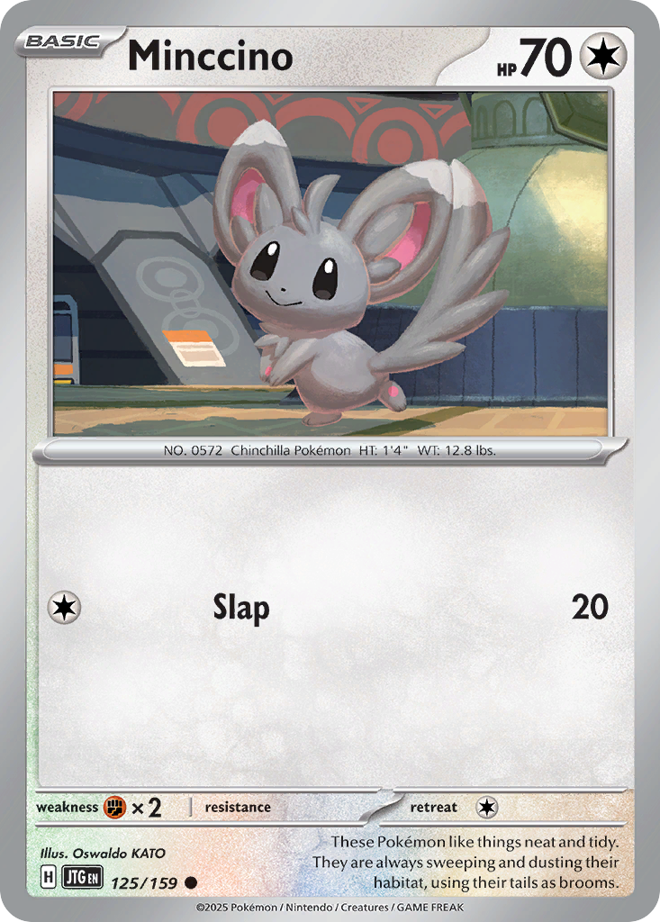 Minccino — illustrated card