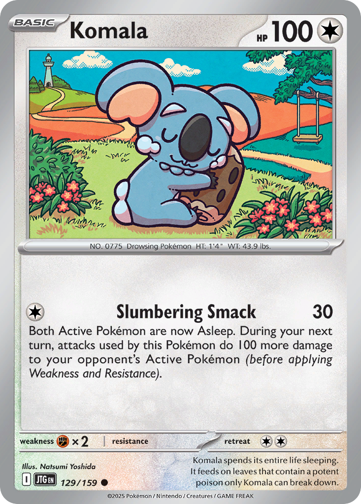 Komala — illustrated card