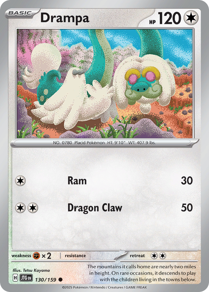 Drampa — illustrated card