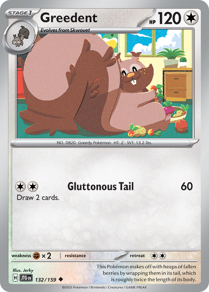 Greedent — illustrated card