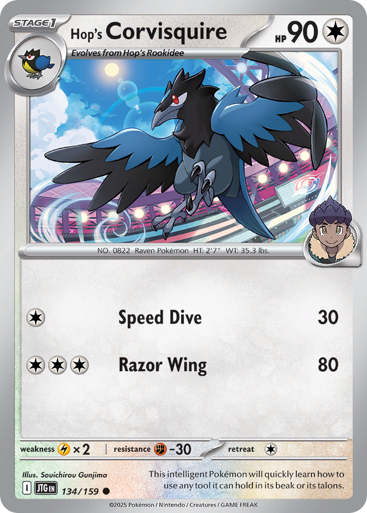 Hop's Corvisquire — illustrated card