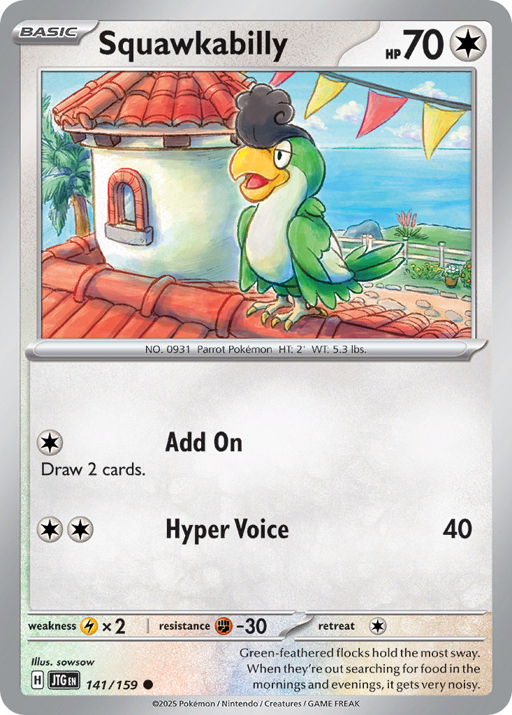 Squawkabilly — illustrated card
