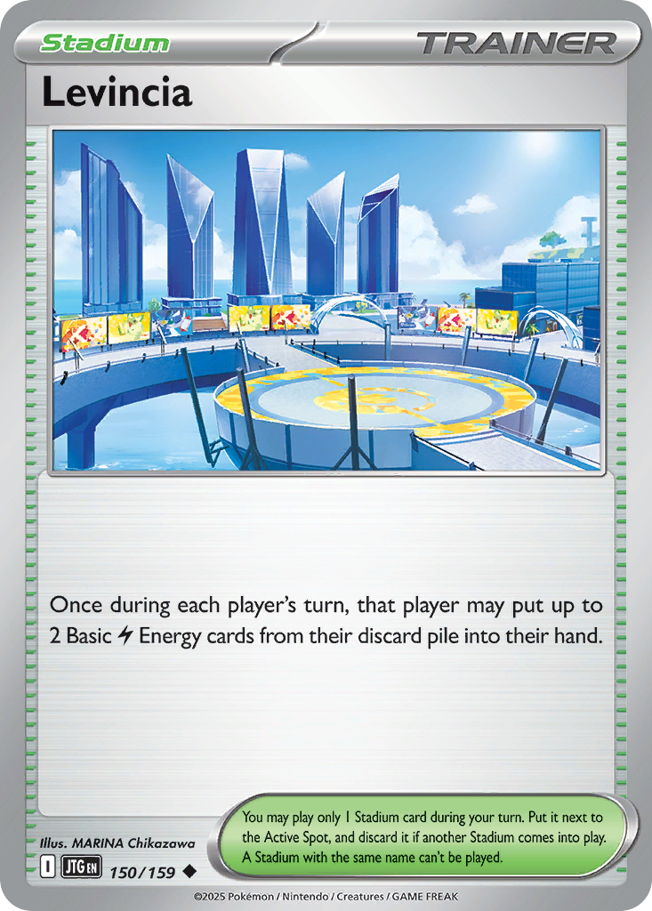 Levincia — illustrated card