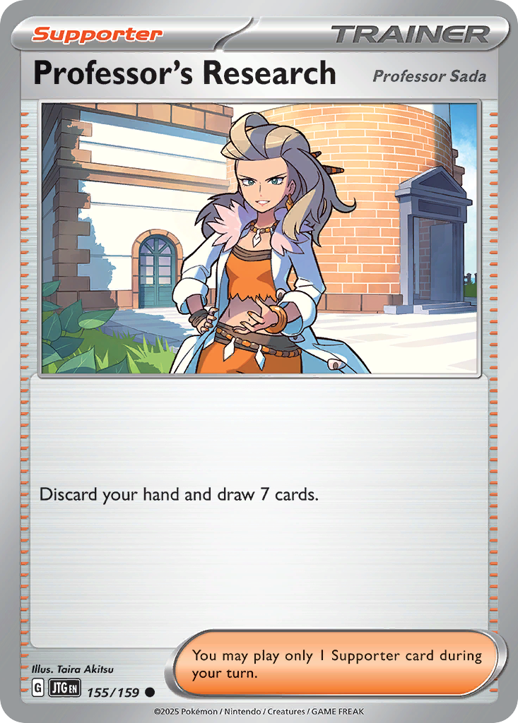 Professor's Research — illustrated card