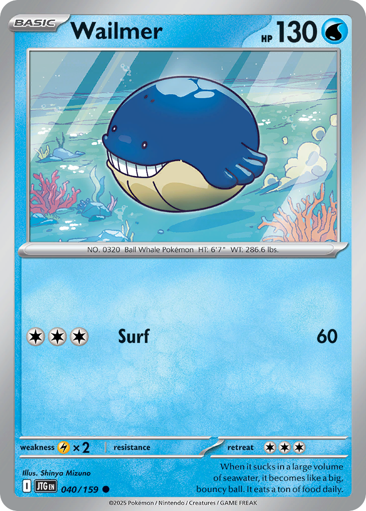 Wailmer — illustrated card
