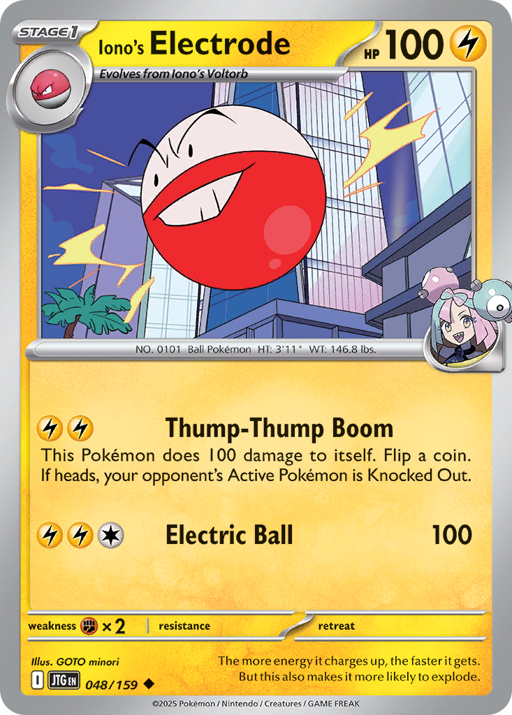 Iono's Electrode — illustrated card