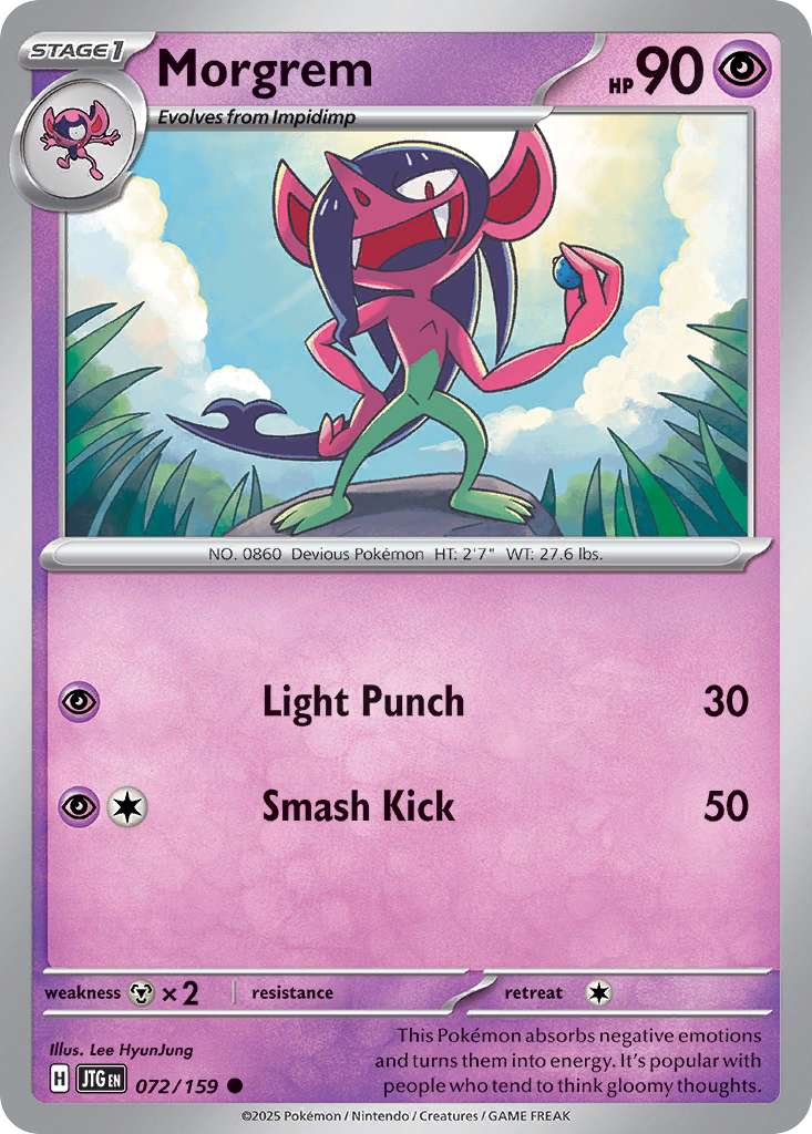 Morgrem — illustrated card