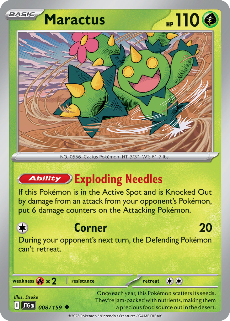 Maractus — illustrated card