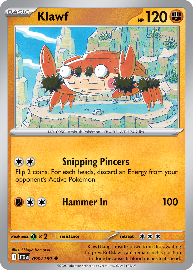 Klawf — illustrated card