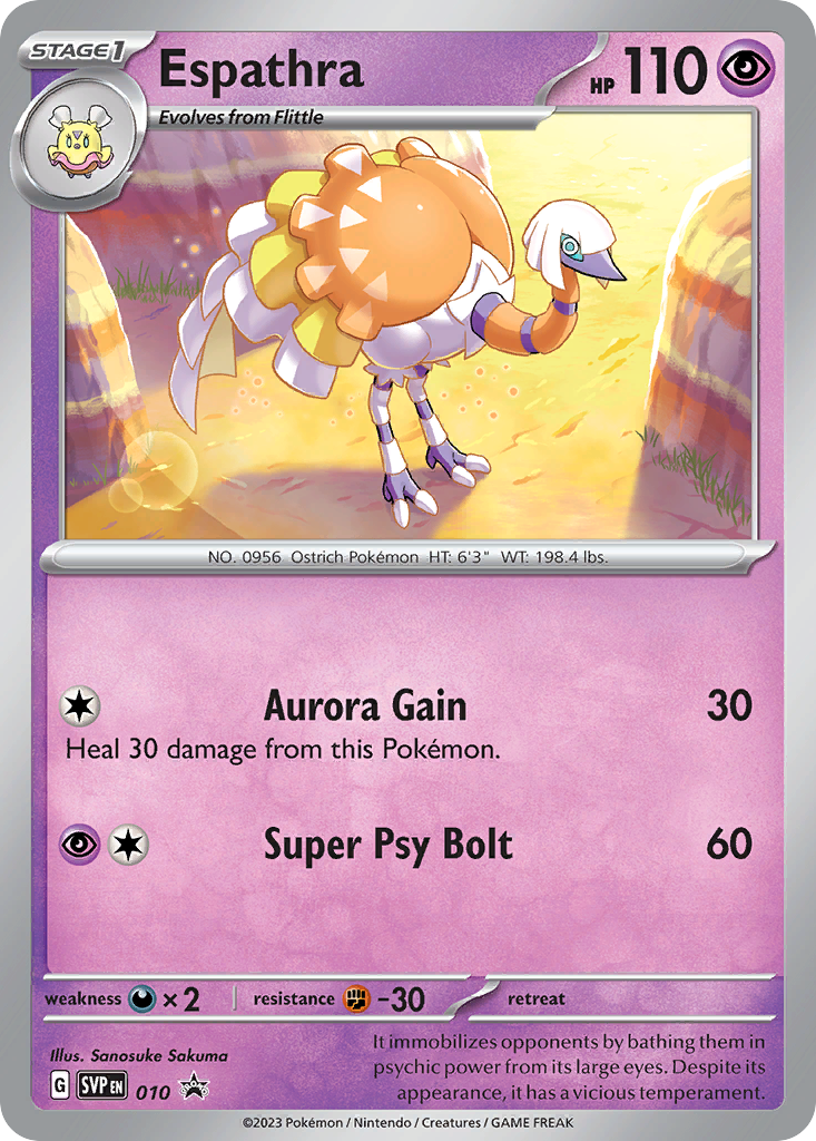 Espathra — illustrated card