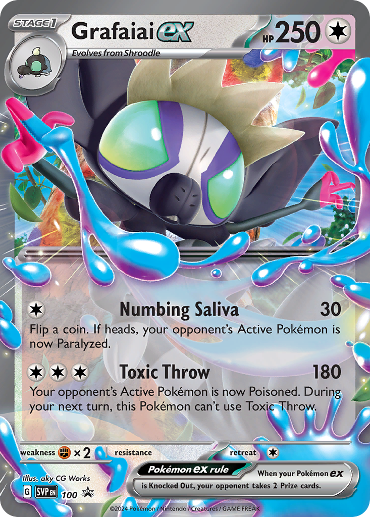 Grafaiai ex — illustrated card