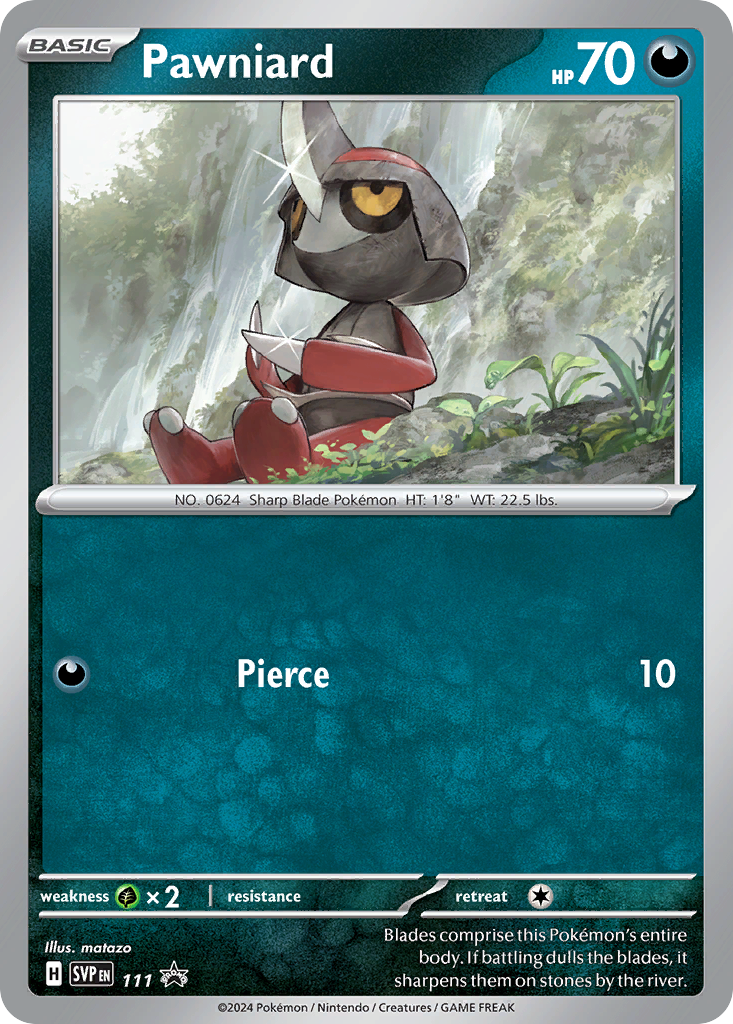 Pawniard — illustrated card