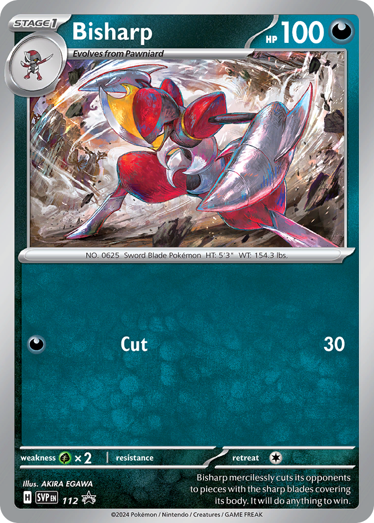 Bisharp — illustrated card