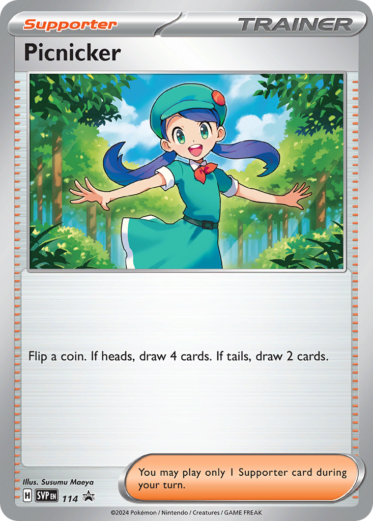 Picnicker — illustrated card