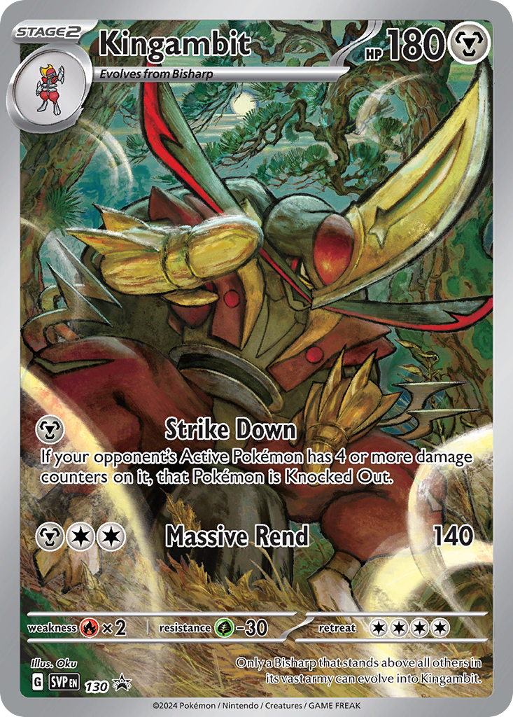 Kingambit — illustrated card