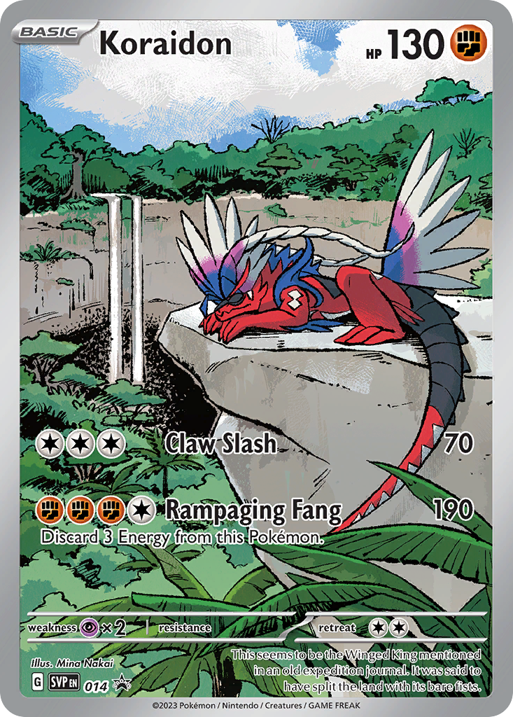 Koraidon — illustrated card