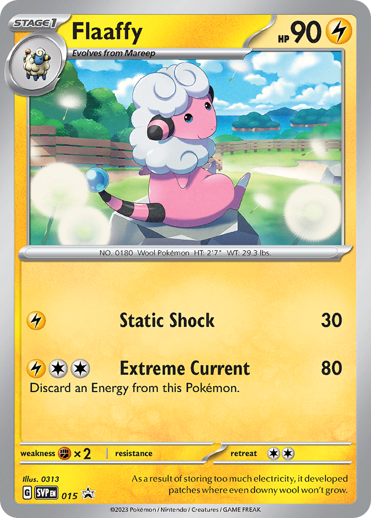 Flaaffy — illustrated card